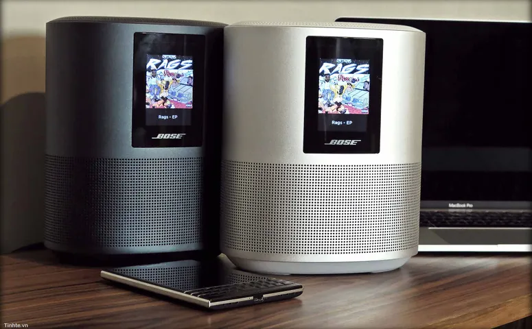 Loa Bluetooth Bose Home Speaker 500 - Loa thông minh tích hợp màn hình LCD, âm thanh 360 độ, hỗ trợ Wi-Fi và Alexa, cao cấp, đa năng.