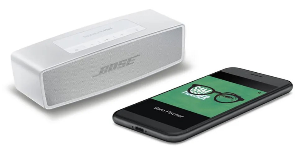 Loa Bluetooth Bose Soundlink Mini II Special Edition - Thiết kế nhỏ gọn, âm thanh sống động, kết nối Bluetooth và microphone đàm thoại tiện lợi.