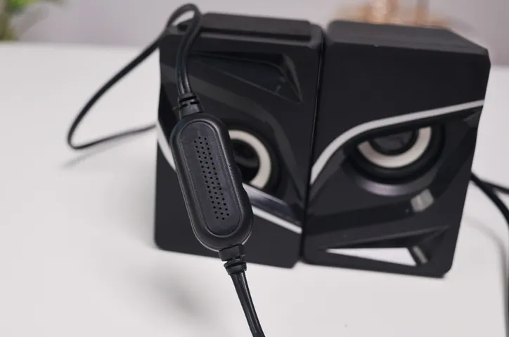 Loa Gaming RGB HAVIT SK 708 Âm Vòm Stereo 2.0 - Âm Thanh Sống Động Với 7 Chế Độ Màu LED RGB, Thiết Kế Độc Đáo Cho Game Thủ