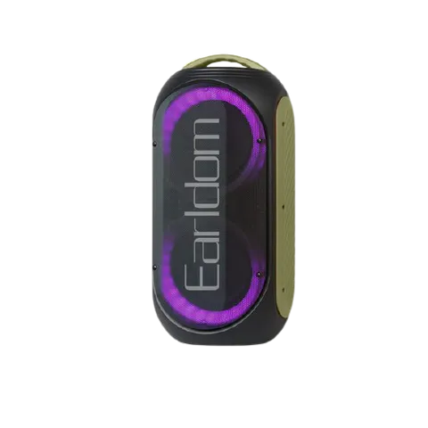Loa kéo di động Earldom ET-LK1 Bluetooth - Kèm 2 mic không dây, âm thanh tuyệt hảo cho tiệc tùng, karaoke, giải trí ngoài trời.