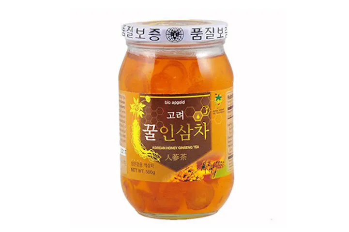 Nhân Sâm Ngâm Mật Ong Bio Apgold Hàn Quốc 580g - Thực Phẩm Bồi Bổ Sức Khỏe, Hỗ Trợ Làm Đẹp Da, Tăng Cường Sinh Lực