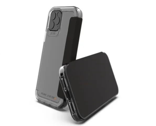 Ốp Lưng Chống Sốc Gear4 D3O Wembley Flip cho iPhone 12 Mini - Thiết Kế Hiện Đại, Chống Rơi 3m, Bảo Vệ Toàn Diện