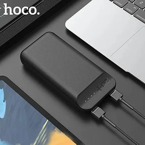 Sạc Dự Phòng Hoco J52A 20000mAh Chính Hãng - Thiết Kế Siêu Mỏng, 2 Cổng Sạc Nhanh An Toàn, Pin Hiệu Suất Cao