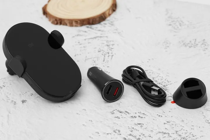Sạc Không Dây Điện Thoại Trên Ô Tô Xiaomi WCJ02ZM 20W - Giá Đỡ Thông Minh, Sạc Nhanh 20W, Tương Thích Nhiều Smartphone