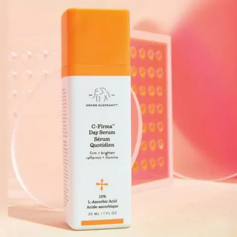 Serum Dưỡng Trắng Da Ban Ngày Drunk Elephant C-Firma 30ml - Vitamin C & Ferulic Acid, Giúp Làm Sáng Da, Cải Thiện Khuyết Điểm Tuổi Tác