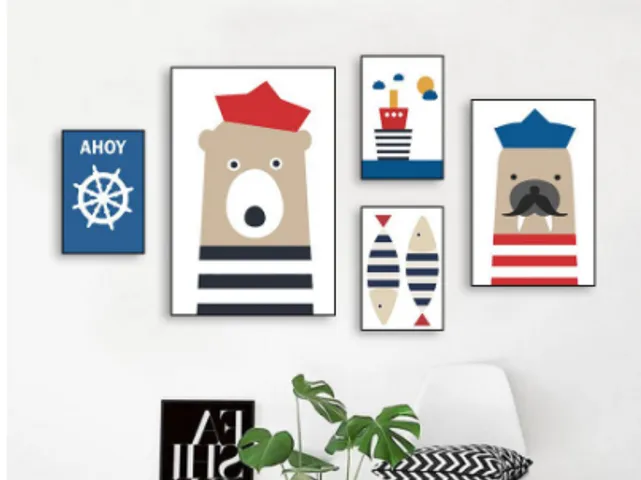 Set 5 Tranh Treo Tường Châu Âu Hiện Đại - Bộ Nghệ Thuật Trang Trí Sang Trọng Cho Phòng Khách, Phòng Ngủ Nội Thất Ấm Cúng