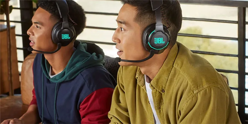 Tai Nghe Chụp Tai Gaming JBL Quantum 600 Chính Hãng - Thiết Kế Không Dây Dual-Wireless, Âm Thanh Đa Hướng Chân Thực, Hỗ Trợ PS, Xbox