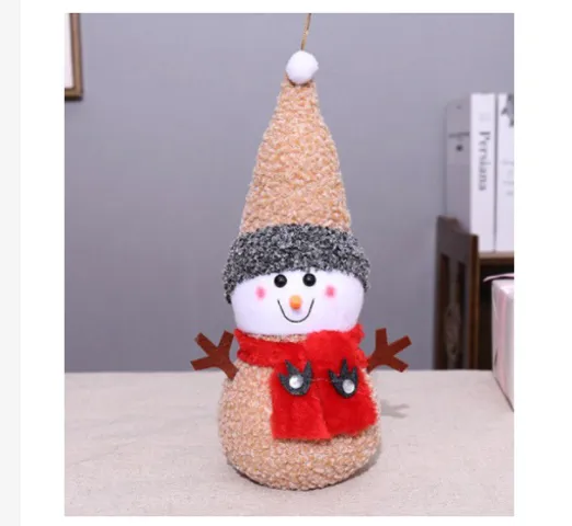 Người Tuyết Trang Trí Giáng Sinh Cao 25cm Ngộ Nghĩnh - Đồ Chơi, Quà Tặng Ý Nghĩa, Trang Trí Nhà Cửa Lễ Hội