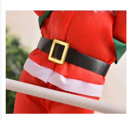 Ông Già Noel Leo Thang Trang Trí Giáng Sinh - Phụ Kiện Trang Trí Cây Thông, Nhà Cửa Đầy Sắc Màu Thú Vị 30cm