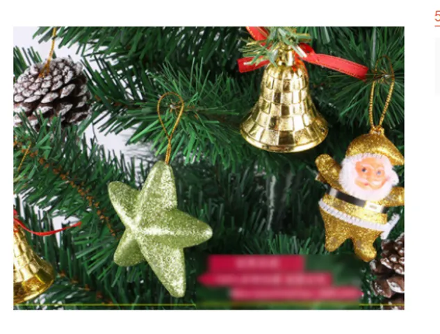 Bộ Phụ Kiện Trang Trí Noel Nhiều Màu Sắc - Trang Trí Cây Thông Giáng Sinh Đa Dạng, Sống Động Cho Ngôi Nhà Bạn