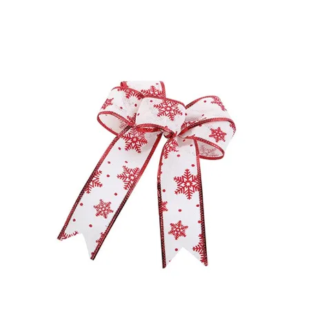 Set 3 Nơ Trang Trí Noel - Hình Hình Phù Hợp Dự Tiệc, Giáng Sinh, Lễ Hội, Vải Cao Cấp, Phụ Kiện Decor Nhà Cửa