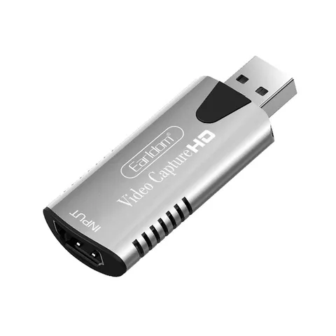 Cáp HDMI Đa Năng USB Earldom W16 - Chuyển Đổi Hình Ảnh Siêu Nét 4K & Livestream Điện Thoại, Laptop lên Mạng Xã Hội