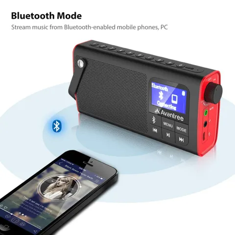 Loa Bluetooth kiêm đài FM Avantree SP850 - Âm thanh chuyên nghiệp, kết nối nhanh, bảo hành 12 tháng, nghe nhạc tất cả mọi lúc mọi nơi.