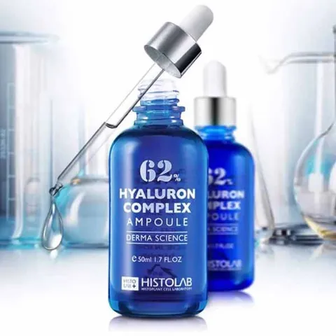 (Hàng nhập khẩu) Serum Histolab 62% Hyaluron Complex 50ml - Cấp ẩm, Phục hồi da, Chống lão hóa và Tăng độ đàn hồi cho da