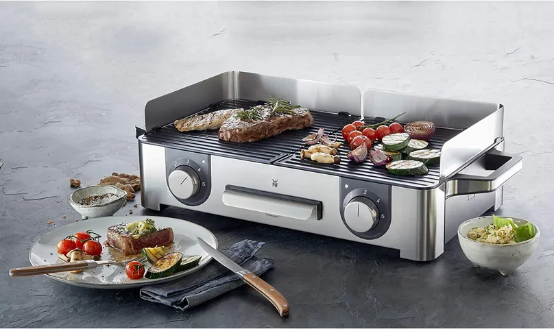 Bếp Nướng Điện WMF Lono Master-Grill 2400W Chống Dính - Kích Thước 50x28cm, Đồ Gia Dụng Cao Cấp Cho BBQ Ngoài Trời