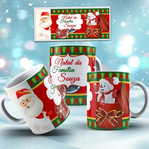 Cốc Sứ Quà Tặng Giáng Sinh Merry Christmas - Đồ Uống Hình Tuần Lộc, Ông Già Noel - Quà Tặng Ý Nghĩa Cho Mùa Giáng Sinh