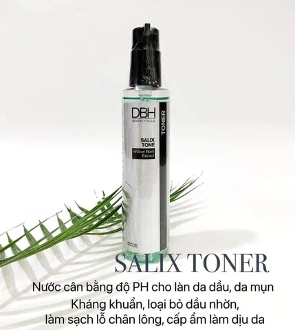 Toner DBH Salix 177ml - Nước Hoa Hồng Hỗ Trợ Thu Nhỏ Lỗ Chân Lông, Kiểm Soát Dầu Nhờn Cho Da Dầu, Da Mụn