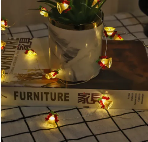 Đèn Led D dây Trang Trí Giáng Sinh - Nhiều Mẫu Ông Già Noel, Người Tuyết, Bí Ngô - Dây Đèn LED Dài Tiện Lợi 1m, 2m, 3m