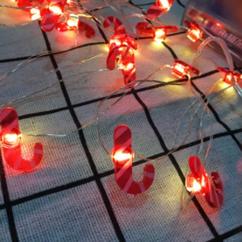 Đèn Led D dây Trang Trí Giáng Sinh - Nhiều Mẫu Ông Già Noel, Người Tuyết, Bí Ngô - Dây Đèn LED Dài Tiện Lợi 1m, 2m, 3m