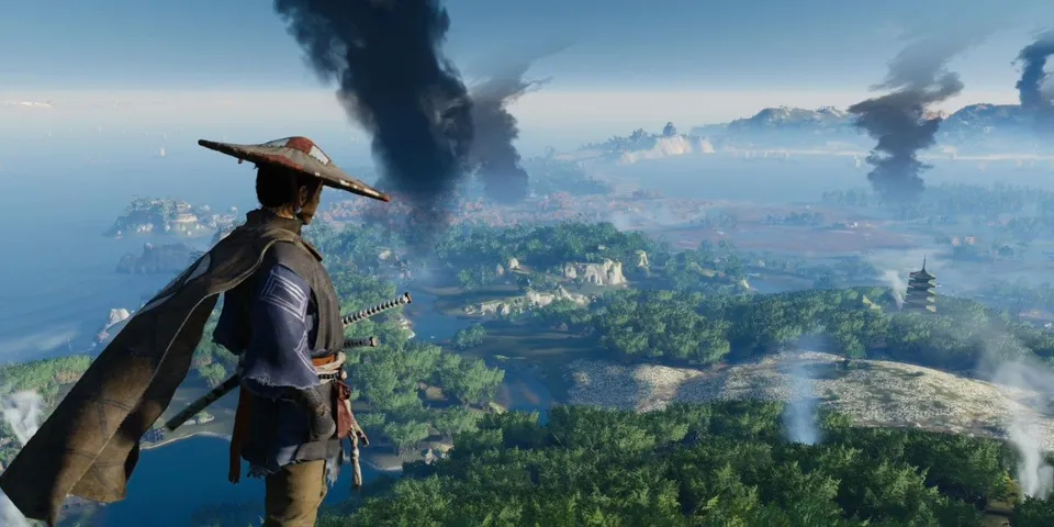 Game Ghost of Tsushima: Director's Cut cho PS5 - Phiêu Lưu Hành Động Đầy Kịch Tính, Đồ Họa Nâng Cấp Hấp Dẫn