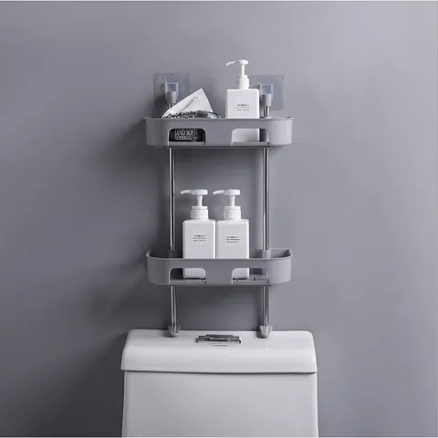 Kệ Gác Đa Năng Eurohome - Giúp Ngăn Nắp Phòng Tắm, Nhà Bếp, Thiết Kế Nhỏ Gọn, Dễ Dàng Lắp Đặt Không Cần Khoan Tường