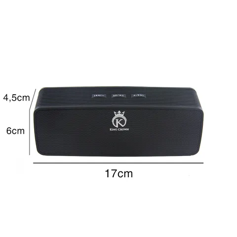 Loa Bluetooth King Crown AJC170 - Thiết Kế Nhỏ Gọn, Âm Thanh Chất Lượng, Kết Nối Đa Dạng Thẻ Nhớ, AUX, USB