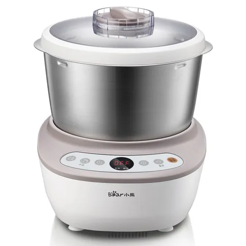 Máy Trộn Nhào Bột và Ủ Bột Tự Động Bear 200W - Lưỡi Dao Đa Chiều, Dung Tích Lớn, Thích Hợp Làm Bánh Tại Nhà