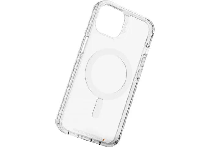 Ốp Lưng Gear4 D3O Crystal Palace Snap Clear 4m cho iPhone - Chất Liệu Cao Cấp, Chống Sốc, Kháng Khuẩn, Hỗ Trợ Sạc Magsafe