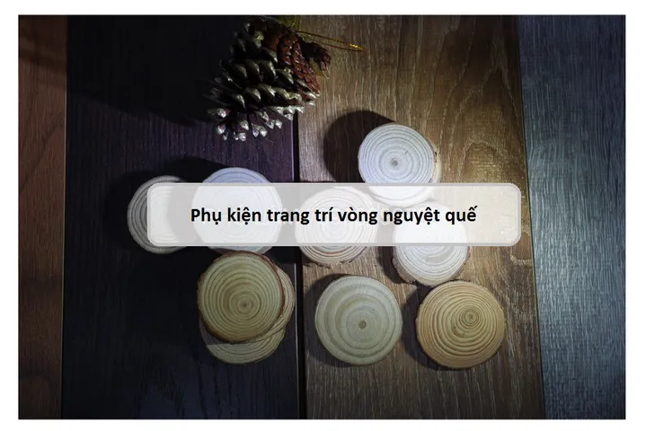 Bộ phụ kiện trang trí vòng nguyệt quế Giáng sinh - Tự làm vòng nguyệt quế độc đáo cho không khí Noel ấm áp