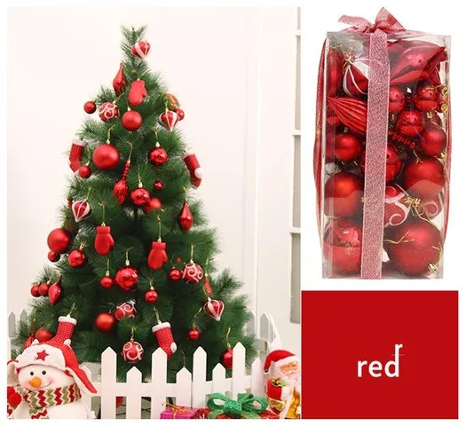 Bộ Quả Cầu Trang Trí Cây Thông Noel Giáng Sinh - Màu Sắc Đẹp, Thiết Kế Hiện Đại, Văn Hóa Giáng Sinh Nổi Bật