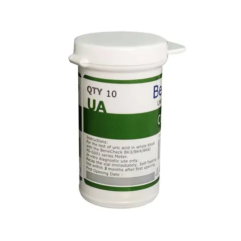 Que thử Acid Uric Benecheck 3in1 - Bộ 25 que đo chỉ số Acid Uric cho người Gút - Thiết bị chăm sóc sức khỏe chính hãng
