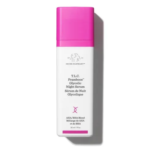 Serum phục hồi da Drunk Elephant T.L.C. Framboos Glycolic 30ml - Chăm sóc da mụn, cấp ẩm và làm sạch sâu hiệu quả