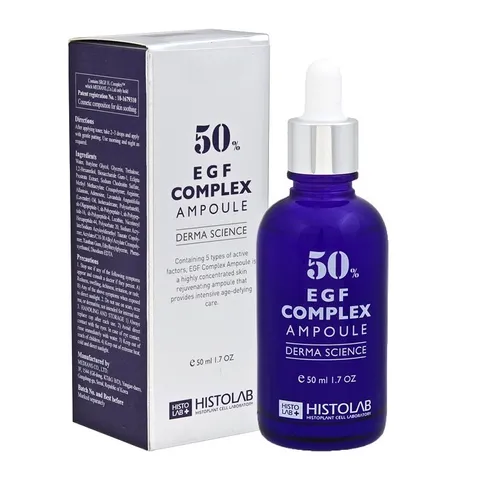 Serum Histolab 50% EGF Complex Ampoule 50ml - Serum trẻ hóa da, làm mờ vết thâm, chống lão hóa hiệu quả