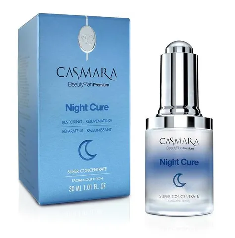 Serum Cô Đặc Trẻ Hóa Da Ban Đêm Casmara Night Cure 30ml - Tái Tạo Da, Giảm Nếp Nhăn, Dưỡng Ẩm Sâu, Chăm Sóc Da Chuyên Sâu