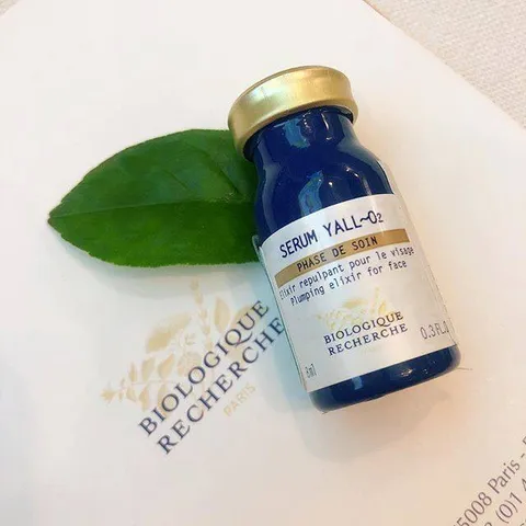 Serum Yall O2 Biologique Recherche - Dưỡng Ẩm, Căng Đầy và Đều Màu Da 8ml - Công Nghệ Nano Hỗ Trợ Tái Tạo Collagen