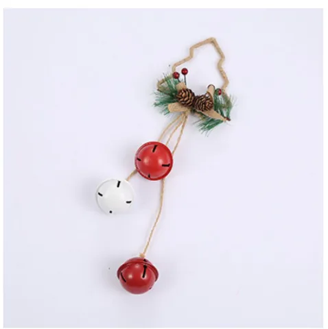 Set 2 Vòng Chuông Lục Lạc Trang Trí Noel Vintage - Thiết Kế Độc Đáo Cho Ngày Lễ Hội Giáng Sinh