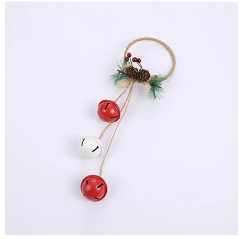 Set 2 Vòng Chuông Lục Lạc Trang Trí Noel Vintage - Thiết Kế Độc Đáo Cho Ngày Lễ Hội Giáng Sinh