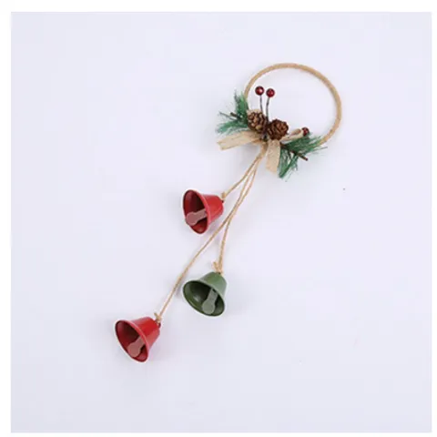 Set 2 Vòng Chuông Lục Lạc Trang Trí Noel Vintage - Thiết Kế Độc Đáo Cho Ngày Lễ Hội Giáng Sinh