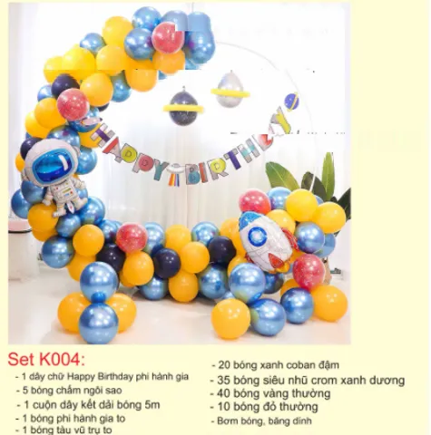 Set Bóng Trang Trí Sinh Nhật Cho Bé Khung Tròn Màu Pastel - Không Gian Tiệc Tùng Ấm Áp và Đặc Biệt
