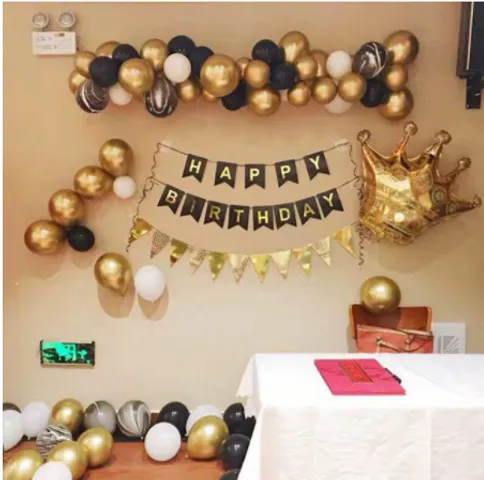 Set Bóng Trang Trí Sinh Nhật Đẹp Kèm Bơm và Băng Keo - Mẫu Đa Dạng Tạo Không Gian Tiệc Sang Trọng