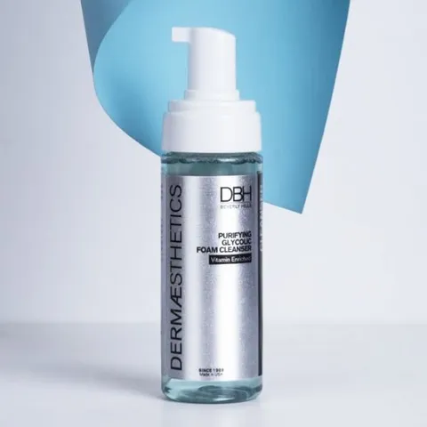 Sữa Rửa Mặt DBH Purifying Glycolic Cleanser Foam 117ml - Làm Sạch Da Chết, Dưỡng Ẩm, Không Gây Khô Da