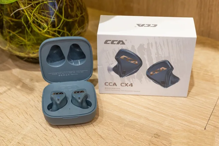 Tai Nghe Bluetooth 5.0 True Wireless CCA CX4 - Âm Thanh Chất Lượng Cao, Thiết Kế Nhẹ, Thời Gian Sử Dụng 22 Giờ, Tính Năng Chơi Game
