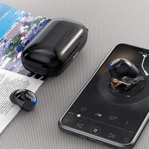 Tai Nghe Bluetooth Hoco ES52 TWS Hiển Thị Pin - Thiết Kế Nhỏ Gọn, Âm Thanh Chân Thực, Hỗ Trợ Tất Cả Thiết Bị