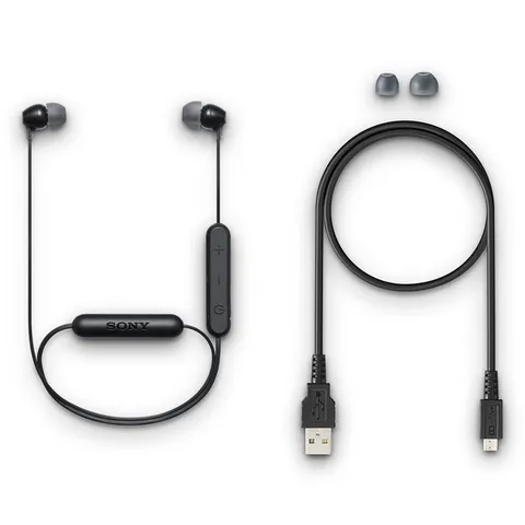 Tai nghe Bluetooth Sony WI-C300 - Âm thanh trong trẻo, pin 8 giờ, thiết kế gọn nhẹ, kết nối ổn định, hỗ trợ Siri và Google Assistant