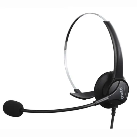 Tai Nghe Hion For600D QD với Micro Rõ Nét, Thiết Kế Xoay 360 Độ, Chống Ồn, Cho Học Trực Tuyến và Hội Họp