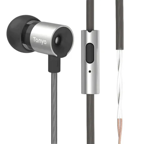 Tai nghe nhét tai thể thao Tanchjim Tanya có mic - Âm thanh tự nhiên, thiết kế gọn nhẹ, kết nối 3.5mm, lý tưởng cho người yêu thể thao