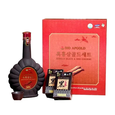Tinh Chất Hắc Sâm Bio Apgold 6 Năm Tuổi Chính Hãng Hàn Quốc - Hỗ Trợ Tăng Cường Sức Đề Kháng 900ml