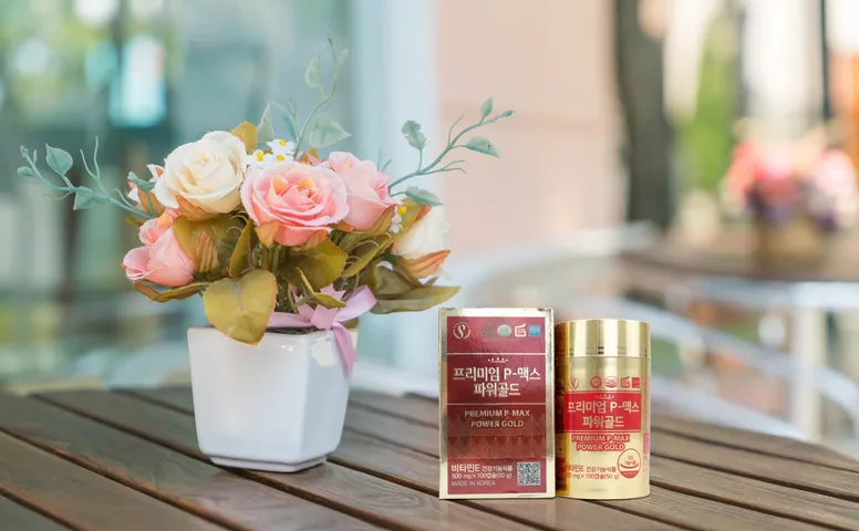 Tinh Dầu Thông Đỏ Hàn Quốc Premium P Max Power Gold - Hỗ Trợ Tăng Cường Sức Khỏe 500mg 100 Viên, Bổ Sung Kháng Sinh Tự Nhiên