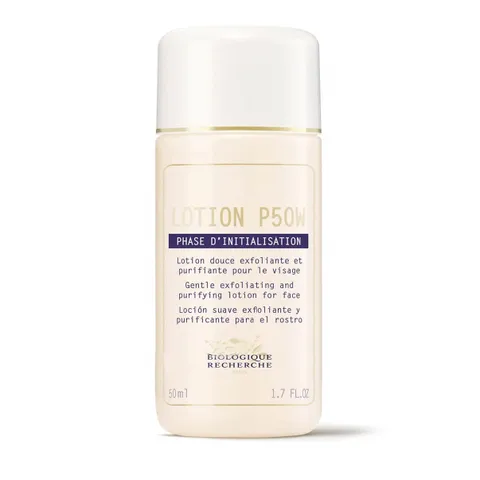 Toner Biologique Recherche Lotion P50W cho da nhạy cảm, dưỡng ẩm và tẩy da chết nhẹ nhàng - Chai 150ml cao cấp từ Pháp