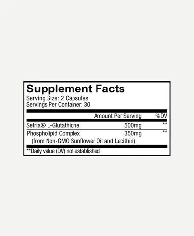 (Hàng nhập khẩu) Viên uống trắng da Codeage Liposomal Glutathione 500mg - Hỗ trợ dưỡng trắng da, giảm nám và tàn nhang hiệu quả